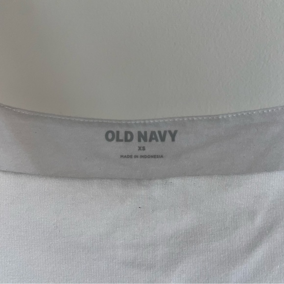 Old Navy White Tank Top Bodysuit - Picture 3 of 3